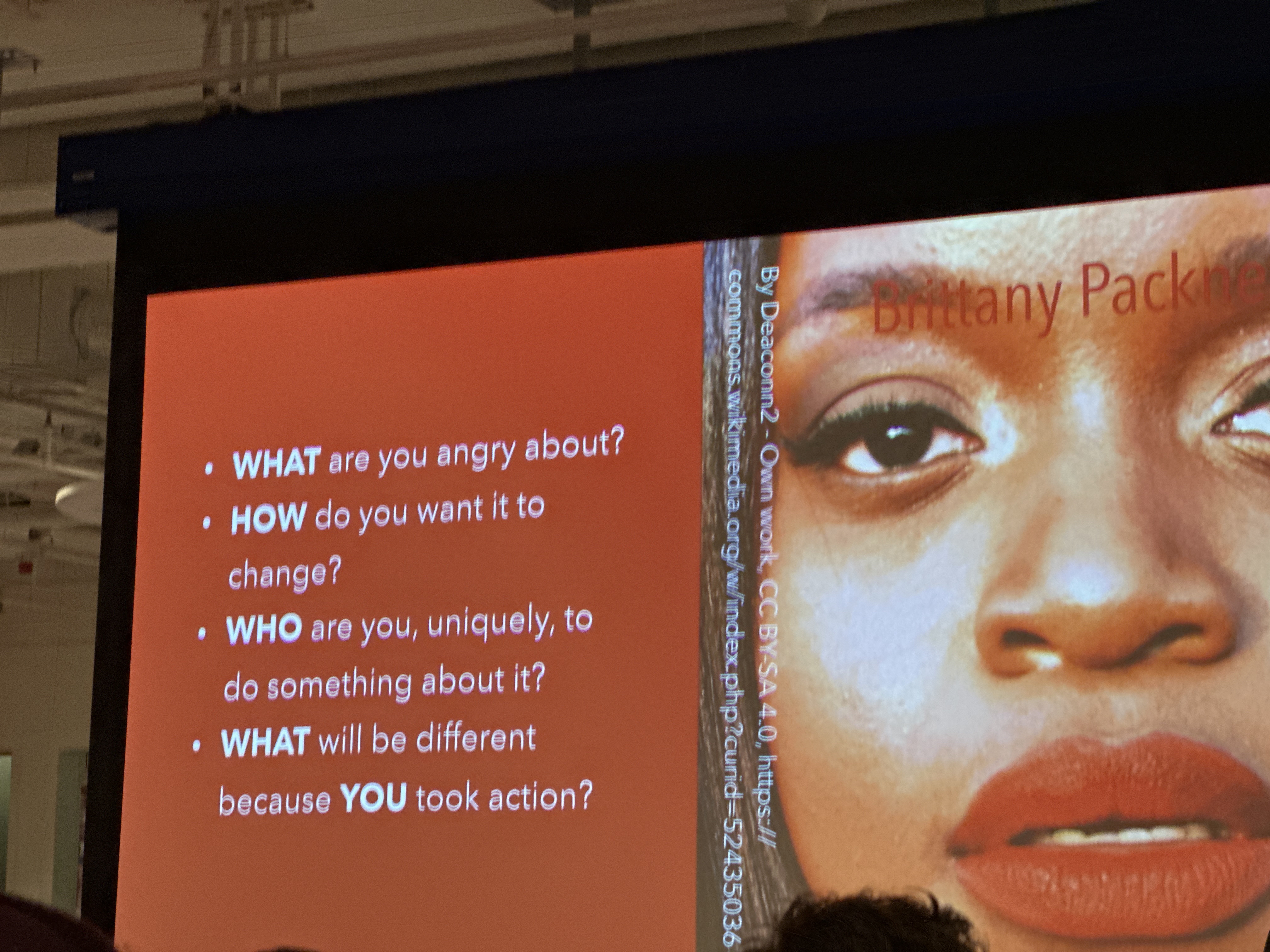 What are you angry about? How do you want it to change? Who are you, uniquely, to do something about it? What will be different because you took action?